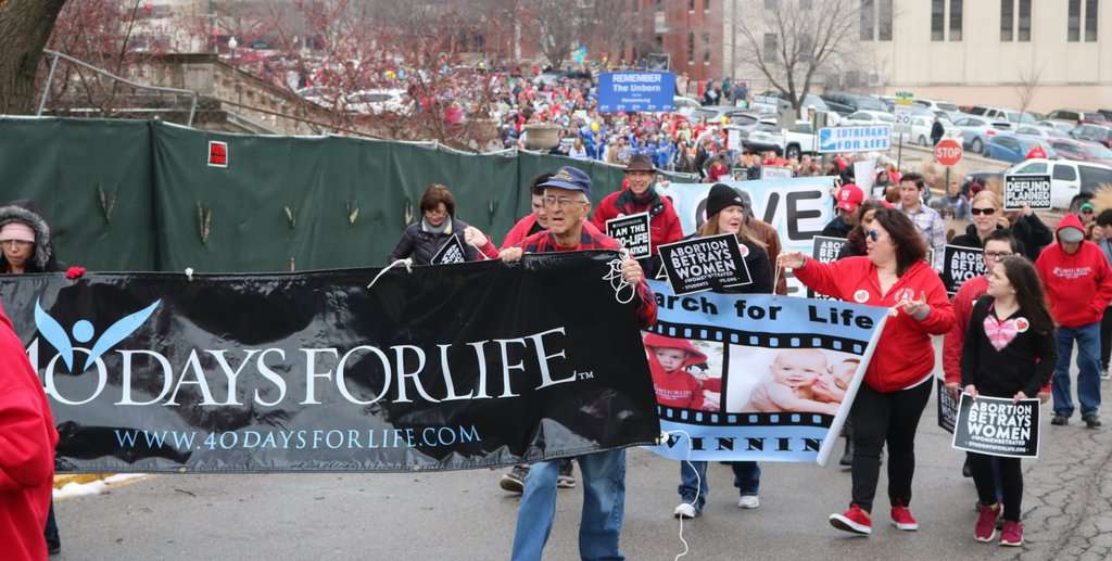 MARCH FOR LIFE VIDEO Hundreds rally for life at Capitol